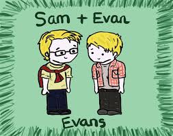 Sam + Evan Evans by ~GoldenPhoenix75 on deviantART - sam___evan_evans_by_goldenphoenix75-d6290r5