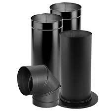 DuraVent DuraBlack Stove Pipe 6in. Diameter Universal ...