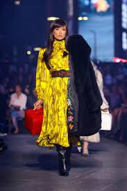 Paris Hilton Looks Unrecognizable With Brunette Bangs While Walking Gucci Runway