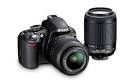 Nikon D3100 DSLR Camera togeTher with 18-55mm VR, 55-200mm Zoom Lenses (Black) (Discontinued by Manufacturer)