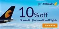 Image result for jet airways offers 10% discount