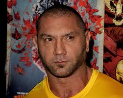 Former WWE star Dave Bautista. &gt; Guardians of the Galaxy: Everything you need to know. He joins Chris Pratt (Parks and Recreation, Zero Dark Thirty), ... - movies-wwe-wrestler-dave-bautista