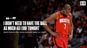 Kevin Durant Takes Blame for Rockets' Loss to LeBron James, Luka Doncic, Lakers in Trending Video