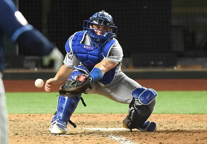 Dodgers' Will Smith explains the view through his mask of fateful last play  in Game 4