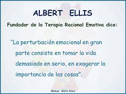 Resultado de imagen de terapia racional emotiva de ellis