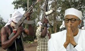 Image result for buhari and militant