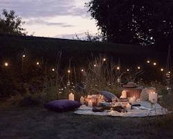Image of Romantic picnic under the stars