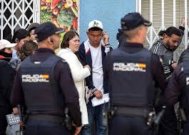 policía
