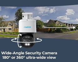 Wideangle security camera