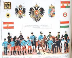 Image of AustroHungarian troops in 1900