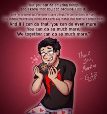 Markiplier&#39;s words of encouragement | markiplier | Pinterest ... via Relatably.com