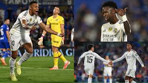 Aprobados, suspensos, notas, calificaciones y 1x1 del Real Madrid contra Getafe: Un insaciable Kylian Mbappé impulsa a los Blancos a una victoria poco convincente mientras el travieso suplente Vinicius Junior provoca el colapso del rival