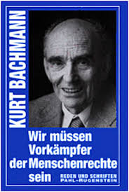 Zum Andenken an Kurt Bachmann hat die Kölner VVN 1999 ein Buch mit seinen Reden und Schriften herausgegeben. Titel &quot;Kurt Bachmann - Wir müssen Vorkämpfer ... - Kurt-Bachmann-Buch