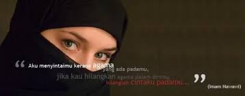 Image result for aku mencintaimu kerana agama yang ada padamu