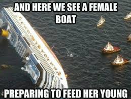 And here we see a female boat, preparing to feed her young | Funny ... via Relatably.com