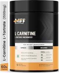 Price History of MyFitFuel L-Carnitine L-Tartrate (1500mg) 120 Capsules from Amazon 63_36165492