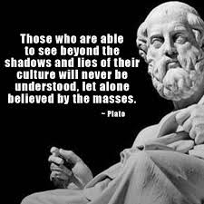 Those who are able to see beyond the shadows and lies of their ... via Relatably.com