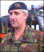 Brigadier Robert Aitken. Brigadier Aitken: Will not order his troops across picket lines - _38460889_bob150