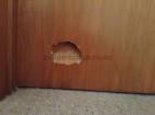 How to Fix a Hole in an Interior (hollow) Door -