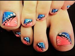 Resultado de imagen para uñas decoradas de los pies