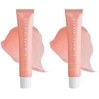 Summer Fridayss Lip Butter Balm, Summer Friday Lip Butter Balm, Nourishing Lip Mask and Lip Balm for Instant Moisture, Shine and Hydration, Tinted, Soothing Lip Care : Amazon.de