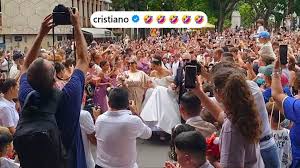 Cristiano Ronaldo wedding rumor draws fans to a ceremony in Madeira