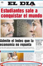 El dia, Local newspaper of La Plata, Argentina 2009 (pdf file ) (<b>Front page</b>! - Eldia%2520Tapa%25202009