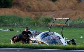 Pilot killed after plane crashes into police helicopter — The Telegraph