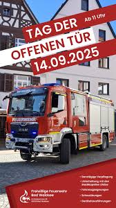 Tag der offenen Tür bei der Feuerwehr Bad Waldsee: Ein Fest für die ganze Familie