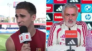 Nunca defrauda: Gavi revela qué le suscita la personalidad de Mourinho
