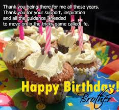 Birthday Wishes for Brother Messages, Greetings and Wishes ... via Relatably.com