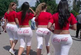 Resultado de imagem para porristas coca cola