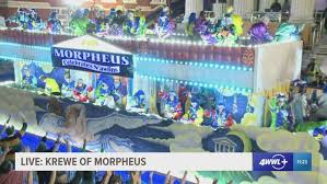 WATCH: Krewe of Hermes, Le Krewe D'Etat, and the Krewe of Morpheus roll