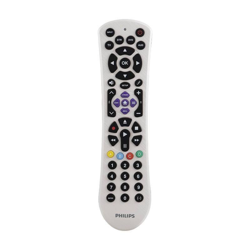 Philips 4-Device Universal Remote Control Pearl