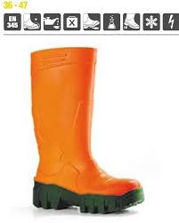 bota iglu alta poliuretano naranja seguridad 705n
