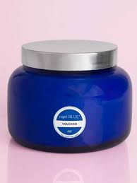capri BLUE "Volcano" Signature Jar 19oz. (2 Colors) - Southern Made