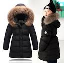 Girls black coat