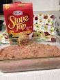 Stove top meatloaf