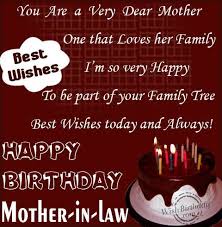 Happy bday quotes for mother in law via Relatably.com