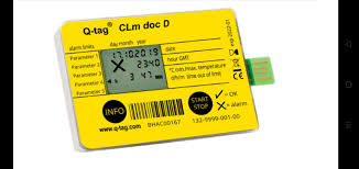 Berlinger Dry Ice -96C Q-Tag CLM Doc D Temperature data ...