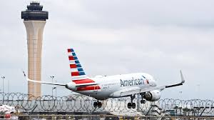 American Airlines passenger plane at Miami International Airport
