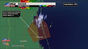 Tornado warning expires in Willacy County, severe thunderstorm warning in effect