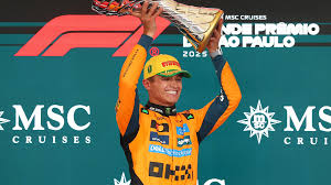 Norris wins Sao Paulo GP as Verstappen climbs to third