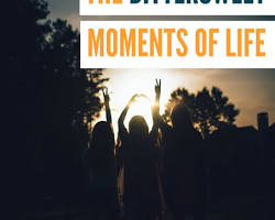 Image of bittersweet moment in life