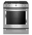 30-Inch Burner Gas Double Oven Convection Range - KitchenAid