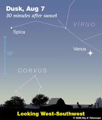 This Week's Sky at a Glance, August 7 – 16