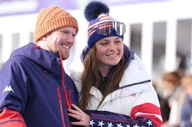 Breezy Johnson adds engagement to gold medal in a memorable Olympic week - The Athletic