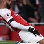 Lacazette's late goal earns Arsenal