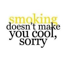 there&#39;s nothing cool about smoking | Quotes &amp; Phrases | Pinterest ... via Relatably.com