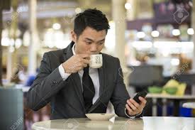 Image result for picture of a man drinking coffee